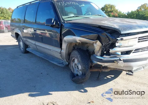1999 Chevrolet Suburban 1500 Lt from USA, damaged, VIN 1GNFK16R7XJ373774